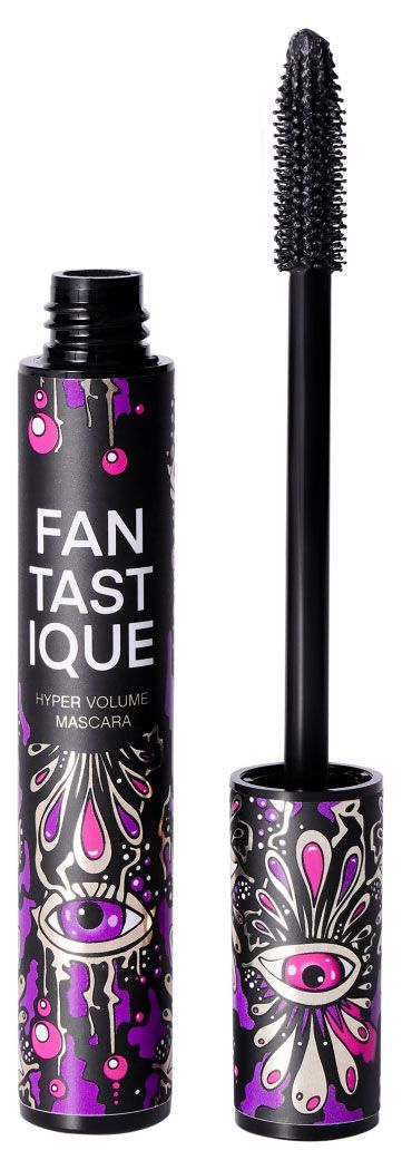 Тушь для ресниц Vivienne Sabo Fantastique с эффектом гиперобъема, пластиковая кисточка тон 01 черная Италия, 9 мл