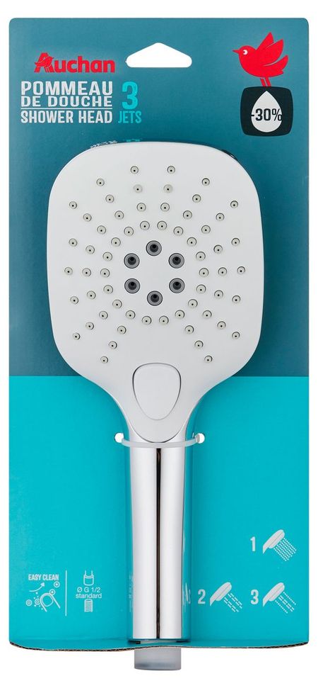 Лейка душевая, 3 режима
