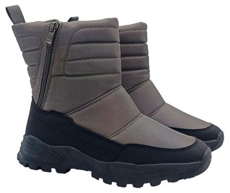 Полусапоги мужские LAADE серые, р 41-45