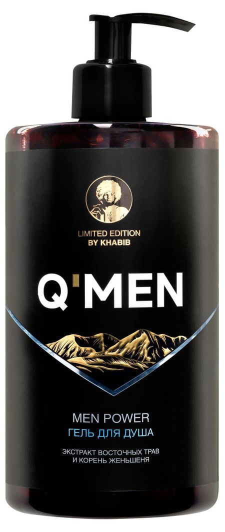 Гель для душа QMEN Men Power с экстрактом восточных трав, 640 мл