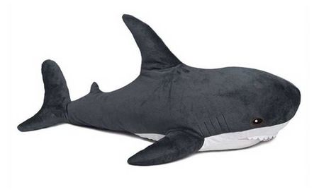 Мягкая игрушка Fancy Акула 98 см, 1 шт в ассортименте
