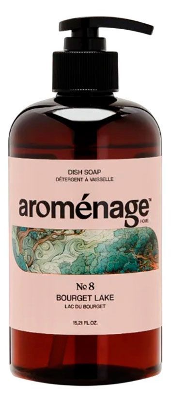 Гель для мытья посуды Aromenage Горное озеро Бурже, 450 мл