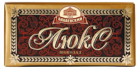 Шоколад темный Бабаевский Люкс, 75 г
