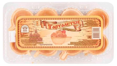 Тарталетки десертные Валдайский жемчуг, 125 г