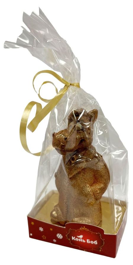 Шоколад фигурный АШАН Красная птица Конь Боб, 70 г крылатый конь