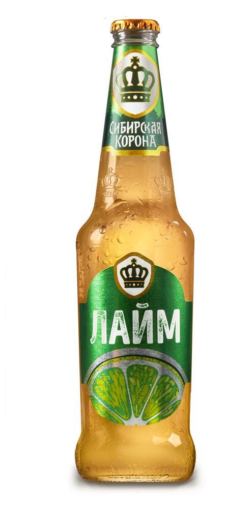 Пивной напиток Сибирская Корона Лайм светлое нефильтрованное 3,5%, 450 мл ирина александровна мельникова сибирская амазонка