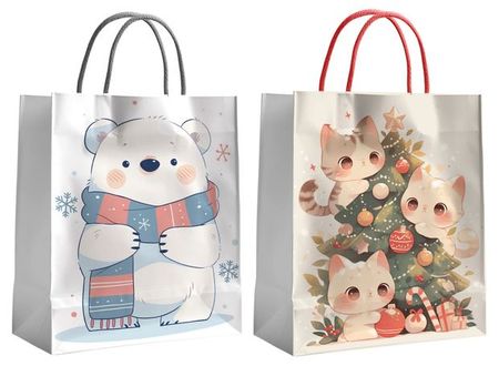 Пакет подарочный Centrum крафт Каваи, 33х45х12 см 1 шт в ассортименте