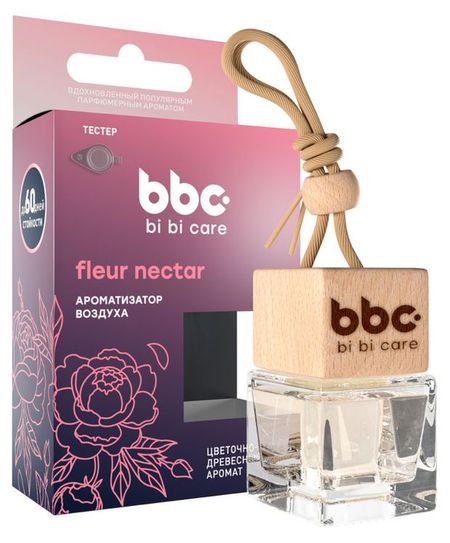 Ароматизатор воздуха автомобильный bi bi care Fleur Nectar флакон подвесной