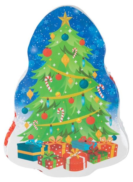 Полотенце прессованноеWellness Новогодняя елка, 30х60 см новогодняя мини елка зелёная красавица пвх 50х28