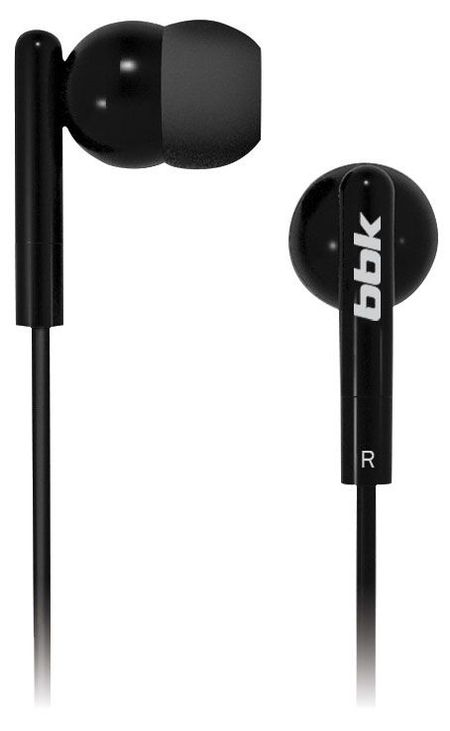 Наушники BBK EP-1002S, 1 шт в ассортименте