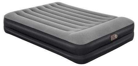 Матрас надувной BESTWAY Tritech большой двуспальный со встроенным насосом переменного тока и антимикробным покрытием, 2,03 м x 1,52 м x 46 см