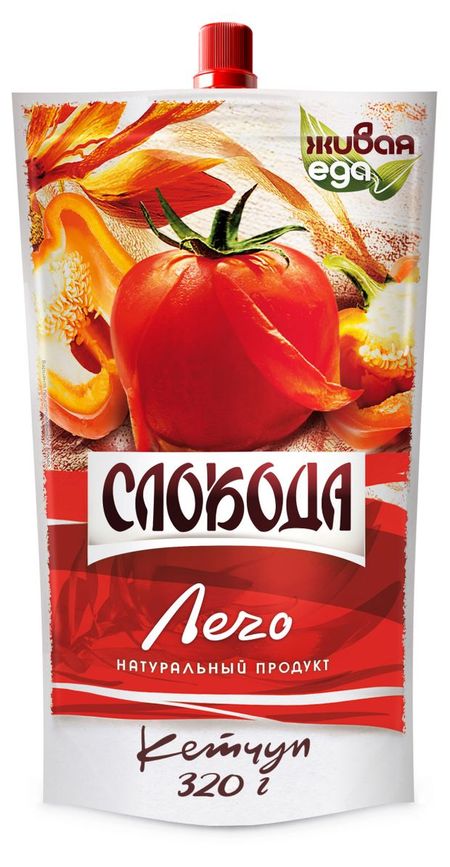 Кетчуп Слобода Лечо, 320 г