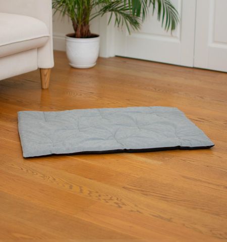 Для дома PETSHOP Подстилка прямоугольная стёганая, серая (83х58х3 см)