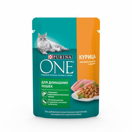 Консервы, паучи Purina ONE 