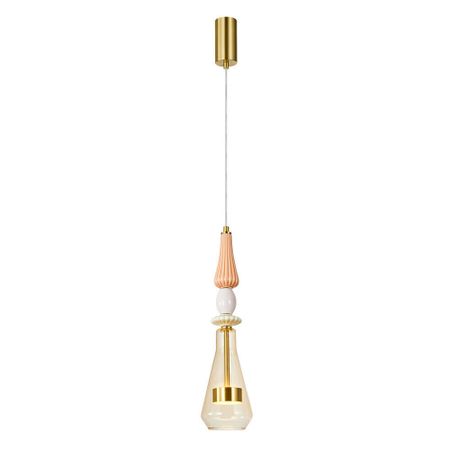 Светильник светодиодный подвесной Arte Lamp Coral 3000К 8 Вт 3 кв.м латунь IP20 (A2405SP-8YL) джон донн по ком звонит колокол
