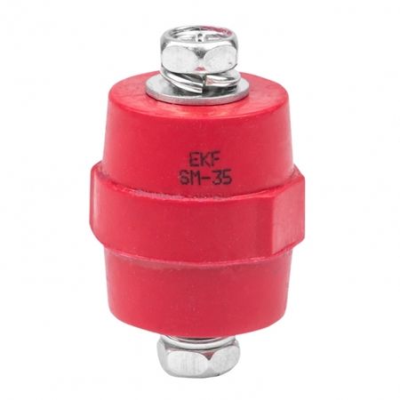 Изолятор EKF PROxima SM-35 IP30 380 А с болтом и шайбой пластиковый красный (10 шт.) (plc-sm-35) ежедневник недат а5 128л proxima красный иск кожа интегр переплет тонир блок тисн фольгой офсет ляссе