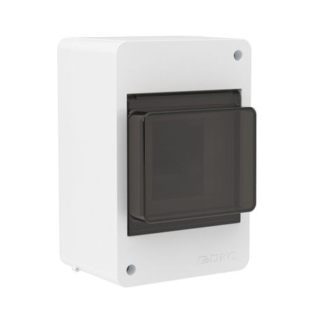 Щит распределительный навесной DKC Frame ЩРН-П пластиковый IP40 140,3х93,8х86,2 мм 4 модуля непрозрачная дверь