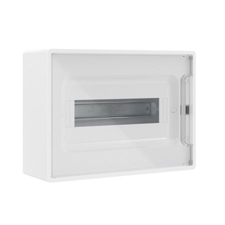 Щит распределительный навесной DKC Frame ЩРН-П пластиковый IP40 224,4х311,4х102 мм 12 модулей прозрачная дверь