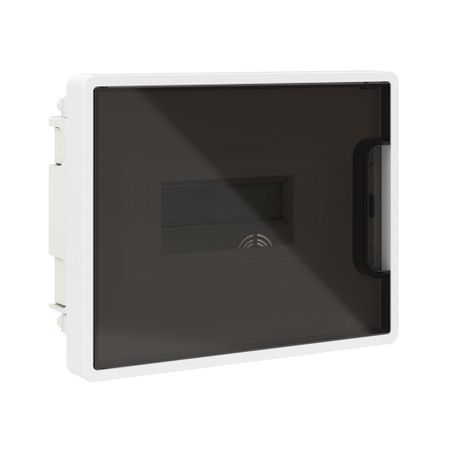 Щит распределительный встраиваемый DKC Frame ЩРВ-П пластиковый IP40 180,9х224,4х99,5 мм 8 модулей непрозрачная дверь