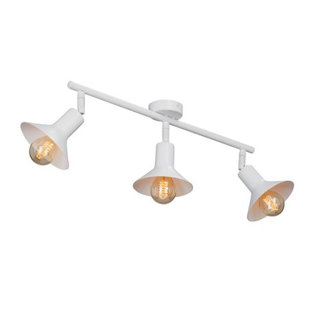 Спот потолочный Vitaluce E27 120 Вт 9 кв.м белый матовый IP20 (V4807-0/3PL)