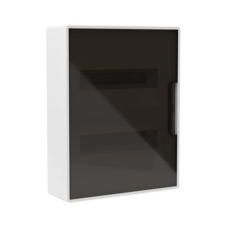 Щит распределительный навесной DKC Frame ЩРН-П пластиковый IP40 398,6х311,6х102 мм 24 модуля непрозрачная дверь