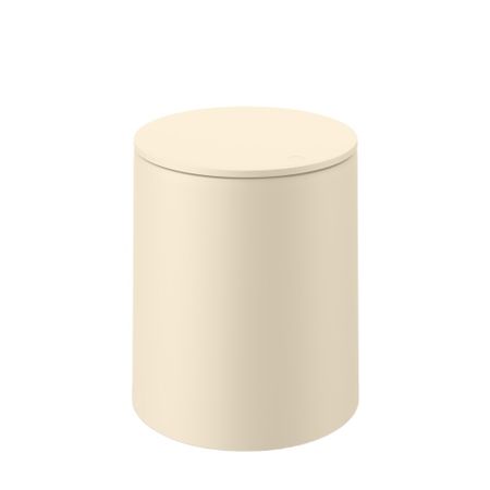 Ведро для мусора Ambient Flux с крышкой 5 л полипропилен бежевое