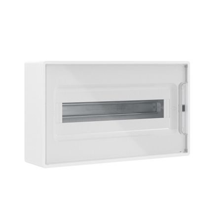 Щит распределительный навесной DKC Frame ЩРН-П пластиковый IP40 242,4х416,4х102,2 мм 18 модулей прозрачная дверь