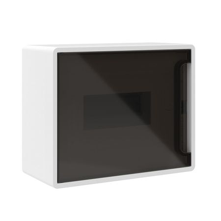 Щит распределительный навесной DKC Frame ЩРН-П пластиковый IP40 180,9х224,4х102 мм 8 модулей непрозрачная дверь