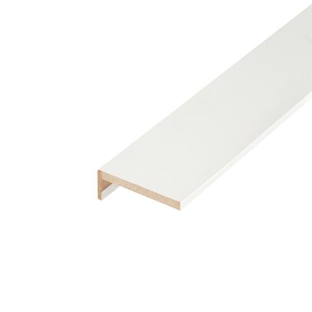 Наличник телескопический Ольсен 70х8х2200 мм эмаль белый прямой (1 шт.)