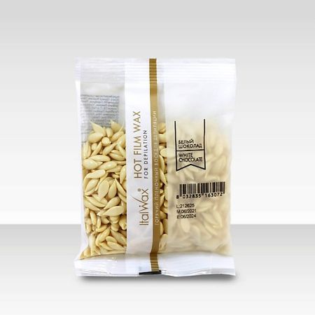 Воск для депиляции ITALWAX Воск горячий (пленочный) Белый шоколад гранулы