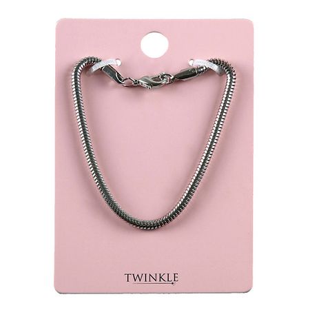 Браслет TWINKLE Браслет для шармов серебристый