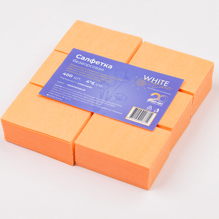 Салфетки для маникюра WHITE LINE Салфетка маникюрная для искусст покрытия 4*6 пачка липы ки пачка 35г