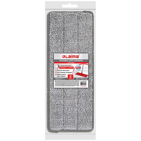 Насадка сменная для швабры LAIMA Насадки МОП для швабры, кармашки с 1-й стороны сменные насадки для швабры из микрофибры