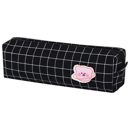 Косметичка-пенал BRAUBERG Пенал-косметичка 1 отделение Cute bear холщовый для карандашей kawaii bear cat