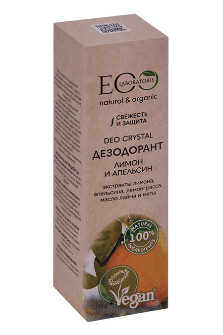 Дезодорант EO Laboratorie Deo Crystal Лимон и апельсин д/тела, 50 мл