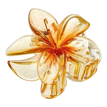 Заколка для волос KOSMOSHTUCHKI Заколка - краб Гавайский Цветок