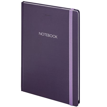 Блокнот BRAUBERG Блокнот с резинкой А4 Ultraviolet 96 листов