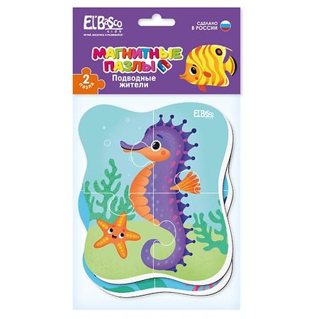 развивающая игрушка EL'BASCO Магнитный пазл для малышей 