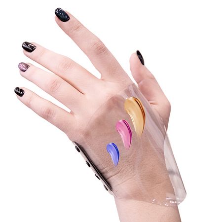 Палитра для смешивания косметики VLASOVA JULIA Палитра для визажиста  для смешивания косметики  для левшей размер L vismoore соломенная чашка для смешивания молока