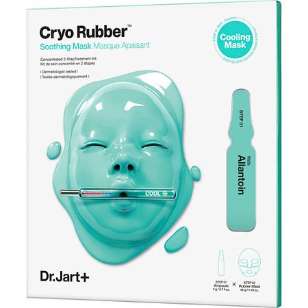 Маска для лица DR. JART+ Успокаивающая альгинатная криомаска с аллантоином Cryo Rubber Soothing Mask