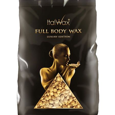 Воск для депиляции ITALWAX Воск горячий (пленочный) Full Body wax гранулы воск italwax водорастворимый в банке 400мл 600 гр ультра мягкий