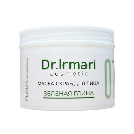 Маска для лица DR.IRMARI COSMETIC Маска-скраб для лица Зелёная глина изолента зелёная