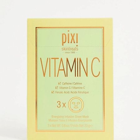 Маска для лица PIXI Маски для лица Vitamin-C металлические филигранные маски