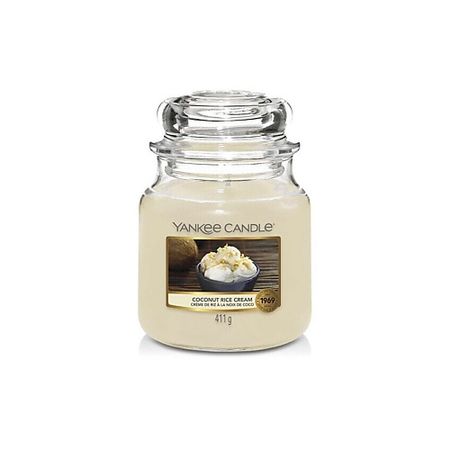 Свеча ароматическая YANKEE CANDLE Ароматическая свеча Coconut Rice Cream свеча ароматическая yankee candle ароматическая свеча angel wings