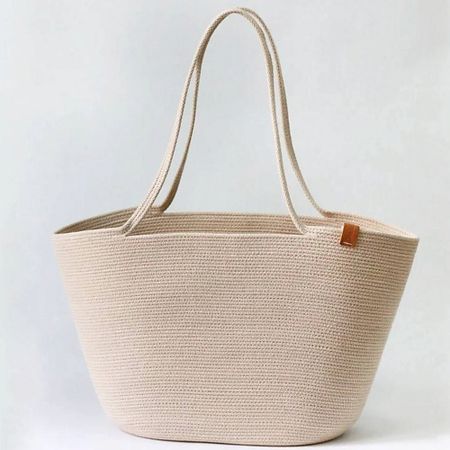 Сумка OLALA HOME Сумка тоут, бежевый stobag 25 шт нетканые сумки тоут эко ткань