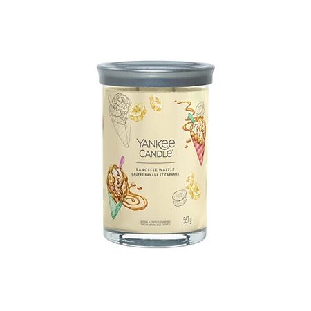 Свеча ароматическая YANKEE CANDLE Ароматическая свеча  Banoffee Waffle свеча ароматическая yankee candle ароматическая свеча angel wings