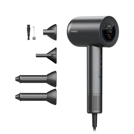 Фен REMEZ Фен-стайлер Модель S с функцией СЕНСОР с профессиональным концентратором RMB-707S анатомическая модель скелета 45 см
