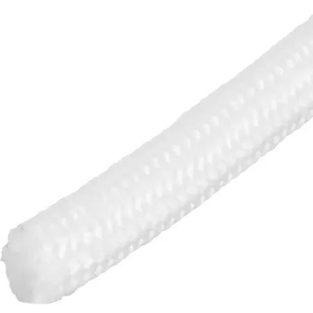 Веревка полипропилен с сердечником 8 мм цвет белый, на отрез