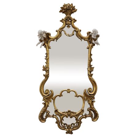 Зеркало в золотой раме 71х146см Wah luen handicraft