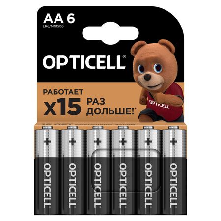 Батарейки Opticell Basic AA 6шт